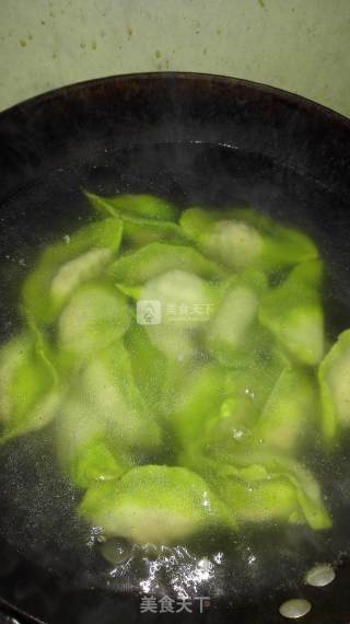 翡翠水饺的做法步骤：9