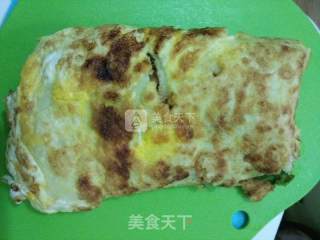 电饭锅做煎饼果子的做法步骤：7