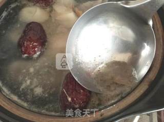 党参栗子鸡汤的做法步骤：6