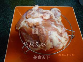 蜜汁猪颈肉的做法步骤：4
