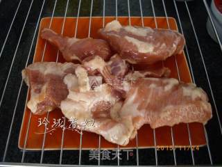 蜜汁猪颈肉的做法步骤：6