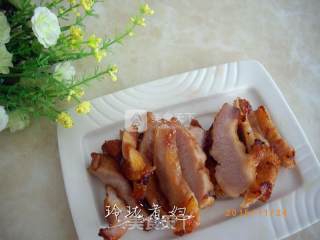 蜜汁猪颈肉的做法步骤：9