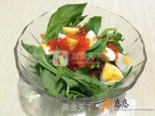 鱼卵鲜冰菜的做法步骤：4