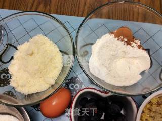 蓝莓夹心黑巧裂纹cooky by：普蓝高科蓝莓美食特约撰稿人的做法步骤：3