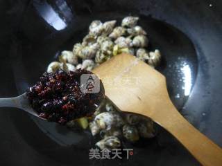 豉香花螺的做法步骤：5