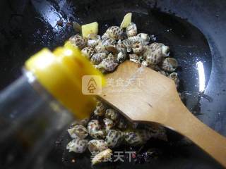 豉香花螺的做法步骤：7