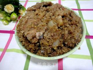 粉蒸肉的做法步骤：10