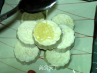 蜂蜜桂花山药糕的做法步骤：12