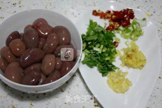 凉拌兔腰家常做法的做法步骤：1