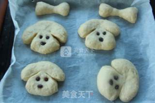 么么哒小狗面包的做法步骤：8