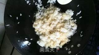 黄金蛋炒饭的做法步骤：4