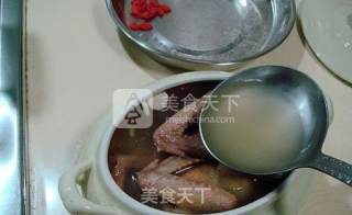 《宫廷膳底档》-淮杞黄精炖乳鸽的做法步骤：13