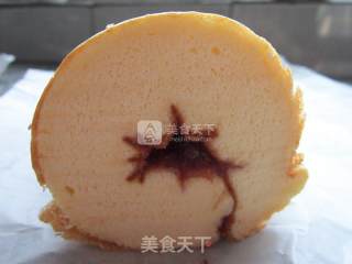 无花果酱蛋糕卷的做法步骤：24