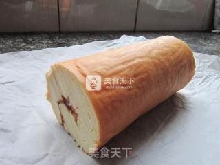 无花果酱蛋糕卷的做法步骤：25