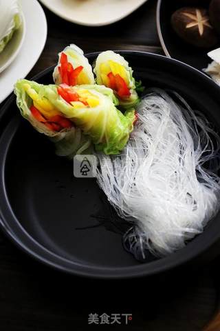 团圆素暖锅的做法步骤：7
