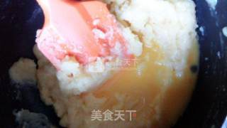 红心酥皮泡芙的做法步骤：7