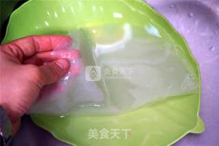 空气炸锅版春卷的做法步骤：1