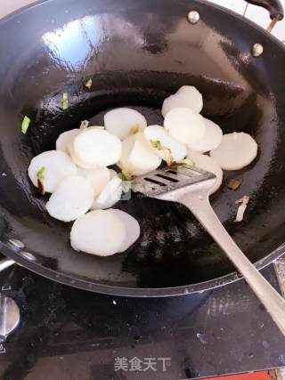 清炒山药的做法步骤：5