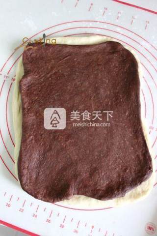 可可双色吐司的做法步骤：8