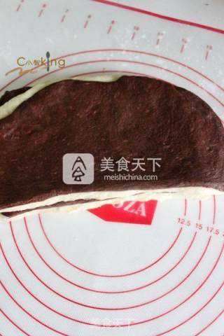 可可双色吐司的做法步骤：10