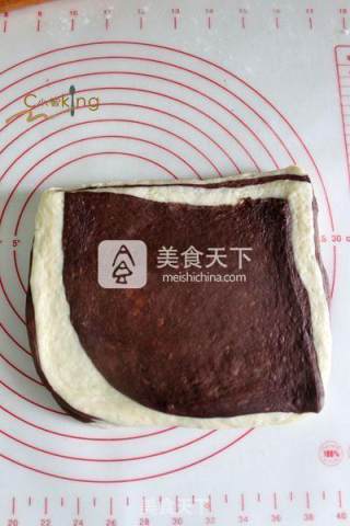 可可双色吐司的做法步骤：13
