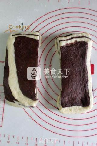 可可双色吐司的做法步骤：14