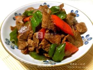 家常炒羊肉片的做法步骤：13