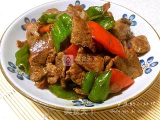 家常炒羊肉片的做法步骤：14