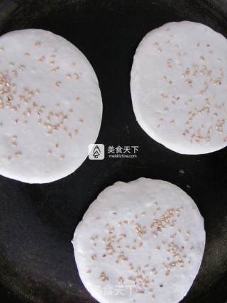 原味芝麻饼的做法步骤：8