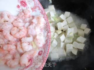 虾仁豆腐的做法步骤：8