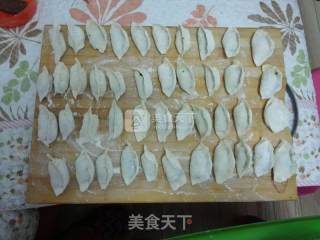 韭菜猪肉蛤蜊饺子的做法步骤：5