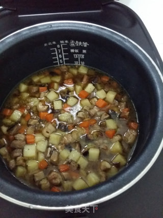 香菇什锦饭的做法步骤：10
