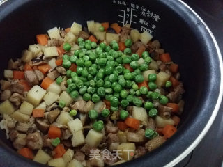香菇什锦饭的做法步骤：13