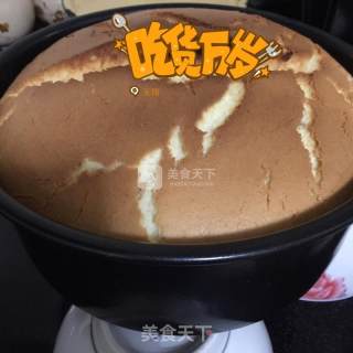 葡萄干戚风蛋糕的做法步骤：12