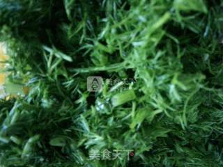 茴香鸡蛋素包的做法步骤：4