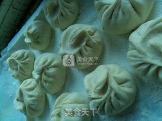 茴香鸡蛋素包的做法步骤：6