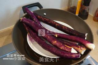 手撕茄条的做法步骤：2
