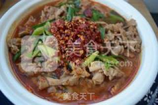 水煮肉片的做法步骤：10