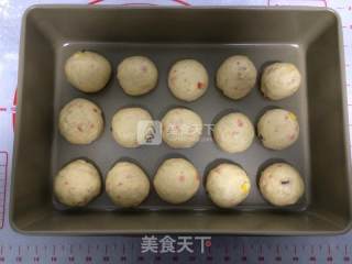 蔬菜餐包的做法步骤：10