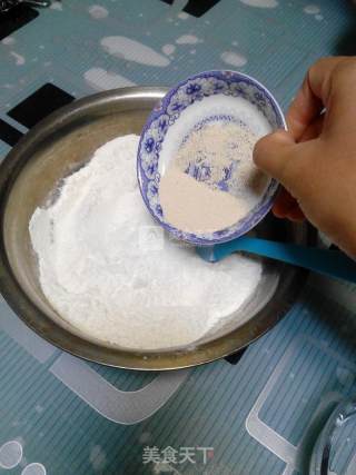 电压力锅版软面包的做法步骤：3