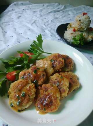 肉饼和菜饼的故事！的做法步骤：9