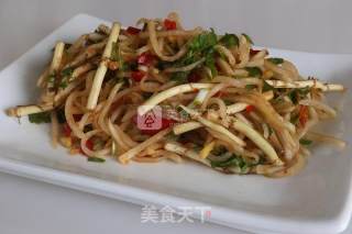 凉拌萝卜的做法步骤：11