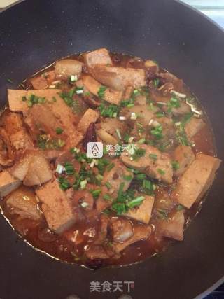 老豆腐烧肉的做法步骤：10