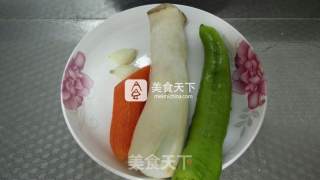 杏鲍菇炒起来的做法步骤：1