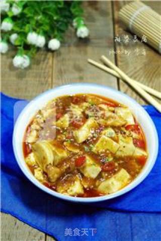 【爸爸的心头好】麻婆豆腐的做法步骤：11