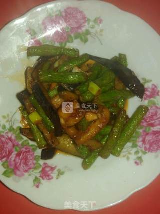 豆角茄子的做法步骤：5