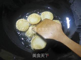 白菜烧圆素鸡的做法步骤：3