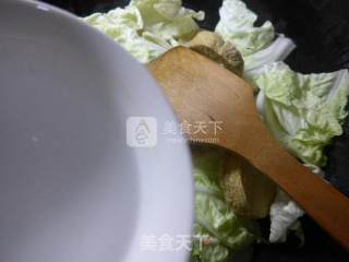 白菜烧圆素鸡的做法步骤：6