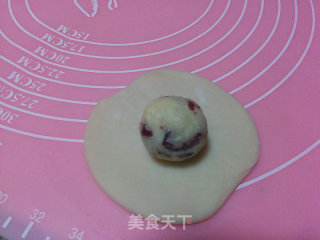 椰香奶酪开口酥的做法步骤：23