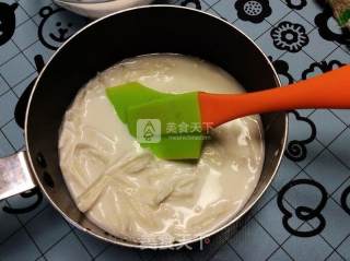 蓝莓果泥杏仁芒果布丁by：普蓝高科蓝莓美食特约撰稿人的做法步骤：4